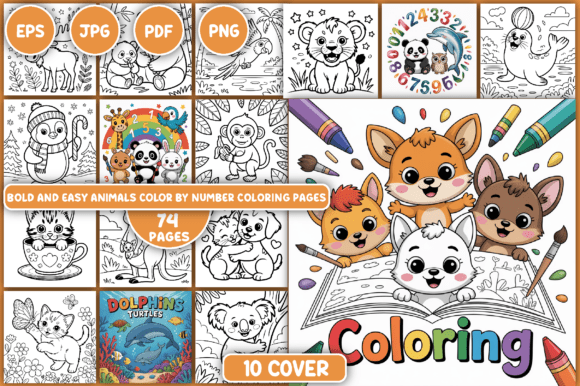 Animals Color by Number: More Than Just a Coloring Book