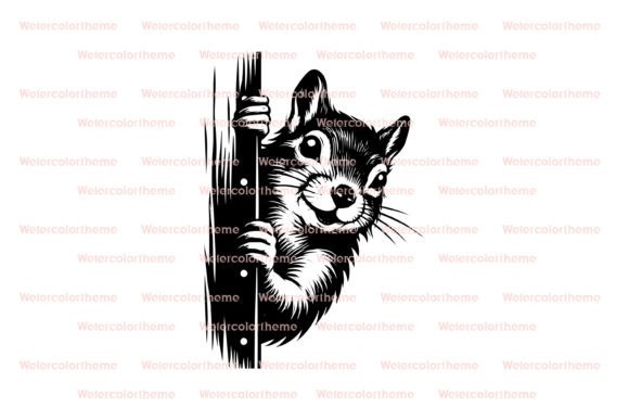 Peeking Squirrel SVG: Adding Whimsy to Your Craft Projects