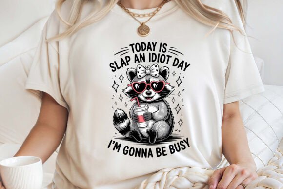 Today is Slap an Idiot Day Snarky PNG: A Design Asset with Bite