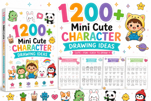 Unlock Your Creative Flow with 1200+ Mini Cute Character Ideas